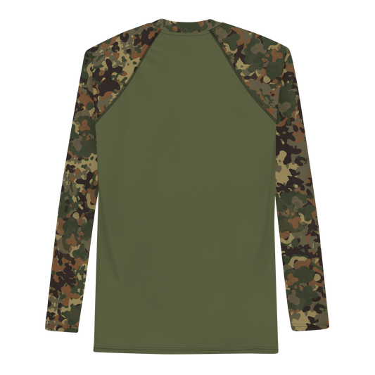 Men's Rashguard Top: Spectarn Pattern