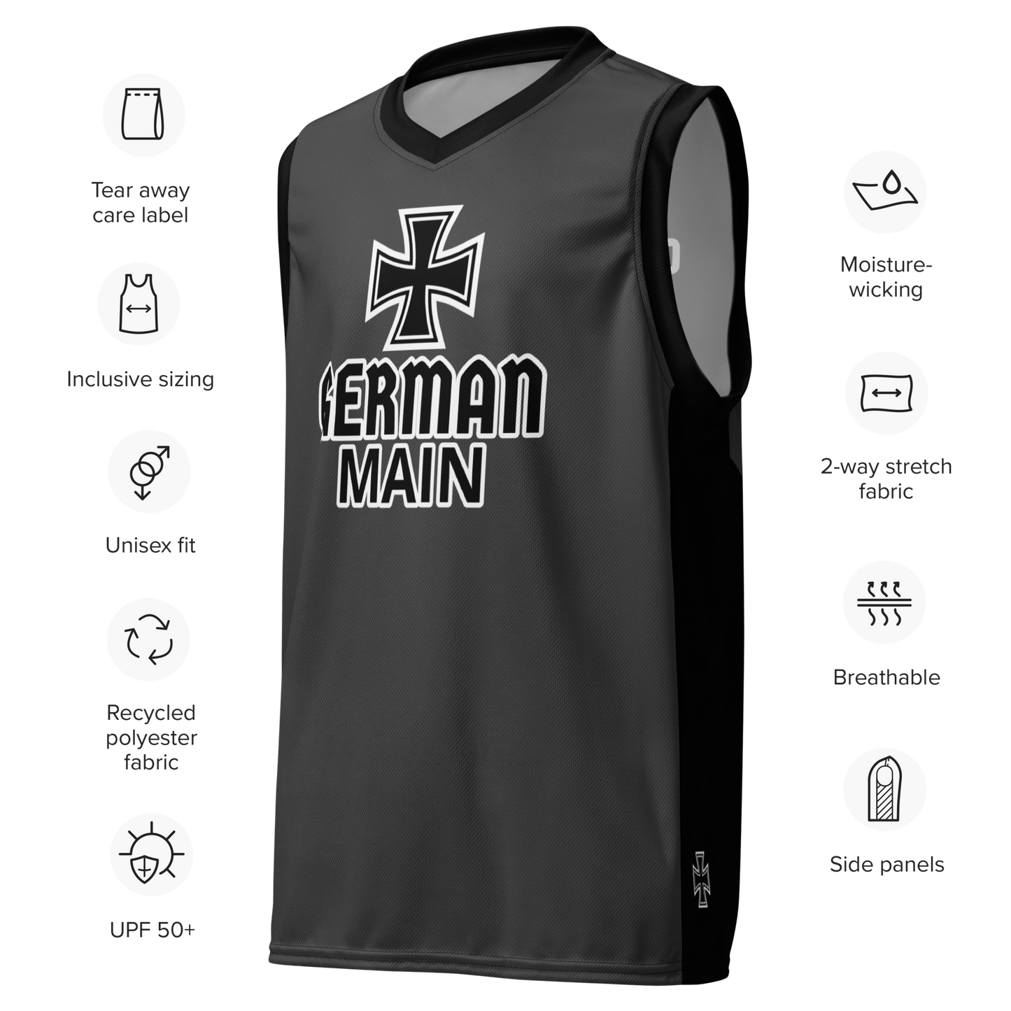 Unisex Jersey Top: German Main (War Thunder)