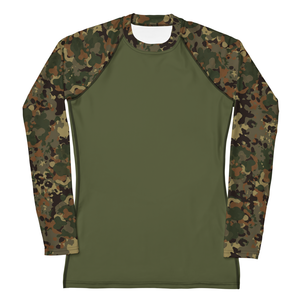Women's Rashguard Top: Spectarn Pattern