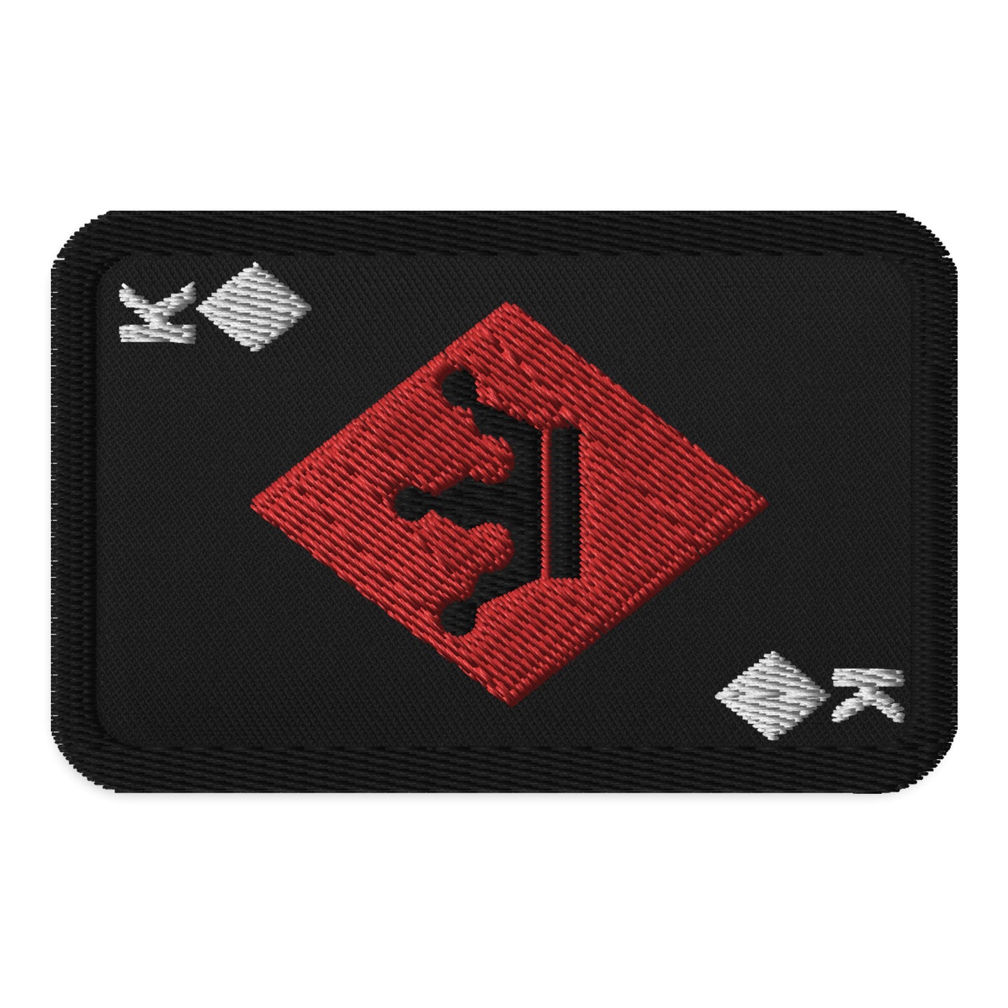 Artsy Patches: King of Diamonds - Red Pawn Shop