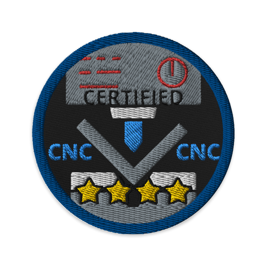 Identity Patches: Certified CNC Operator
