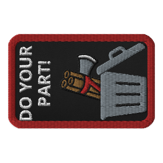 Rebel Patches: Fash Can (Eat Shit and Die)