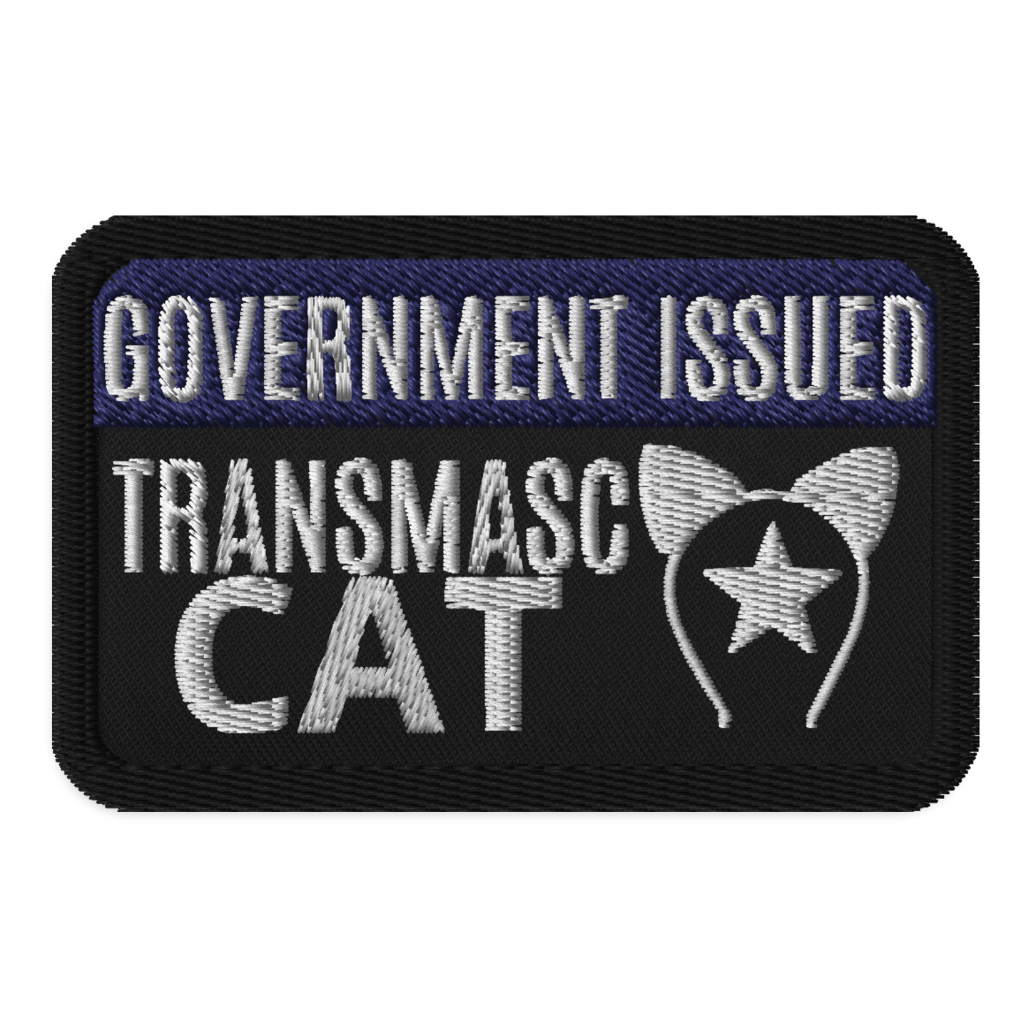 Identity Patches: G.I. Transmasc Cat