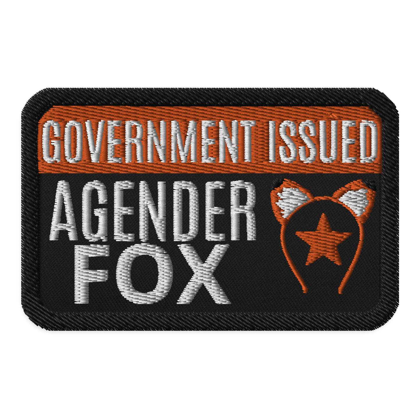 Identity Patches: G.I. Agender Fox