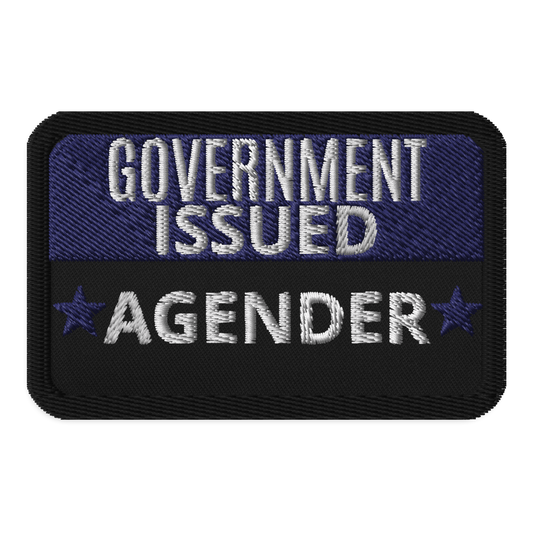 Identity Patches: G.I. Agender Person