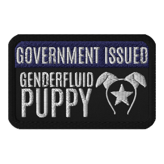 Identity Patches: G.I. Genderfluid Puppy