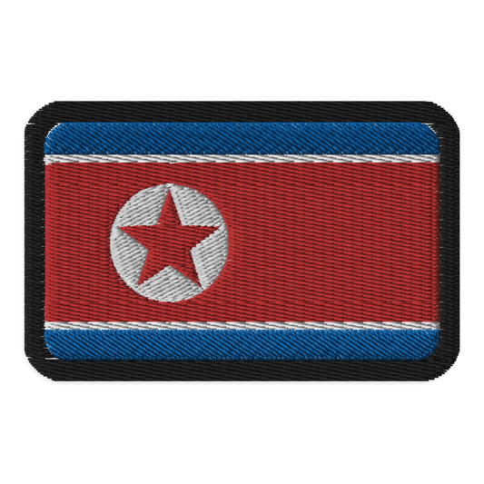 Flag Patches: Democratic People's Republic of Korea (Best Korea)