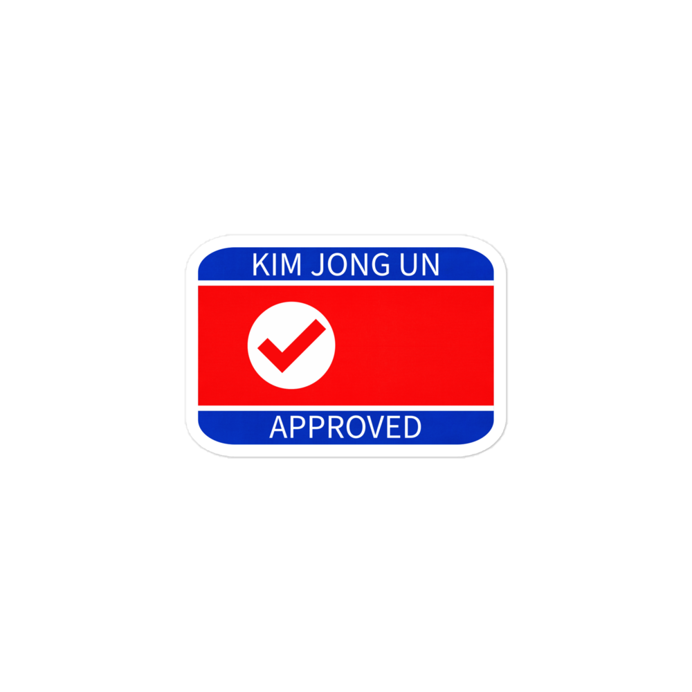 Creative Stickers: DPRK Certificate