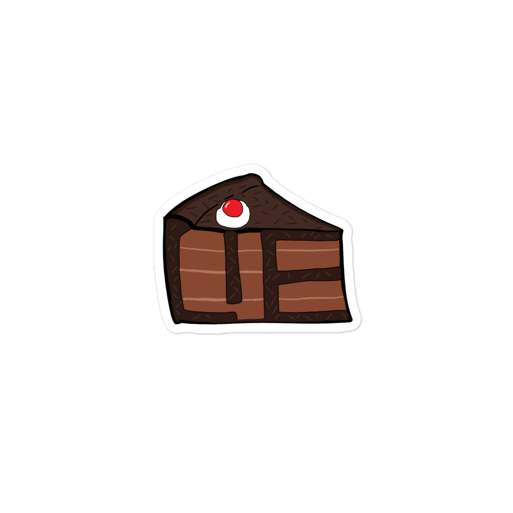 Creative Stickers: Lying Piece of