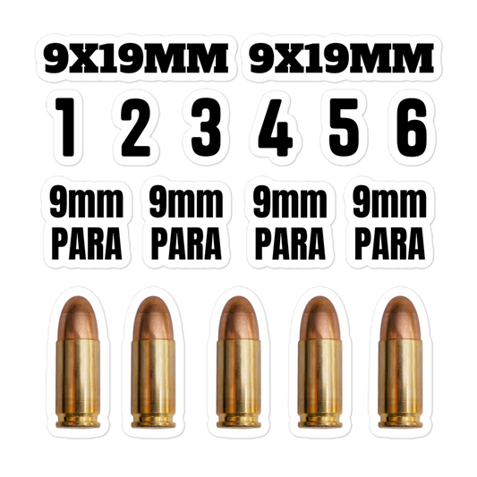 Sticker Sheets: 9mm Labels