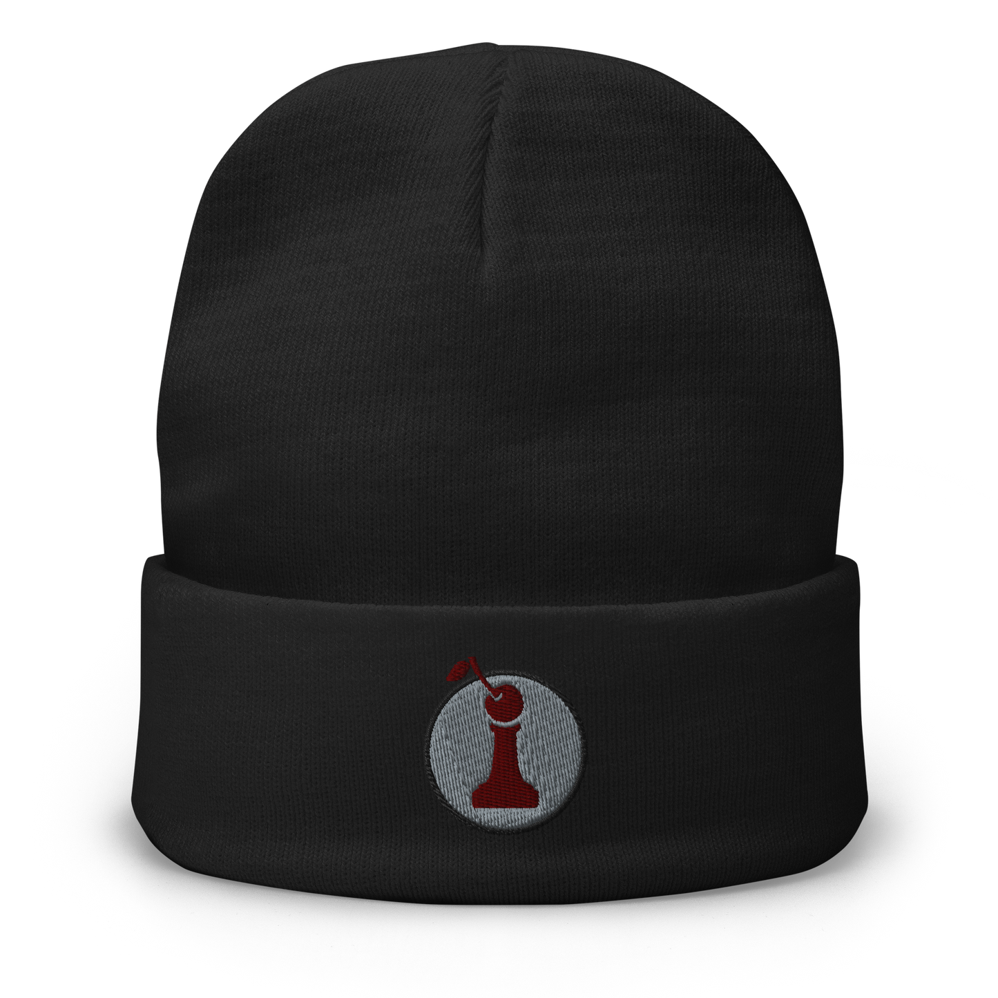 Headwear: "Red Pawn" Embroidered Beanie