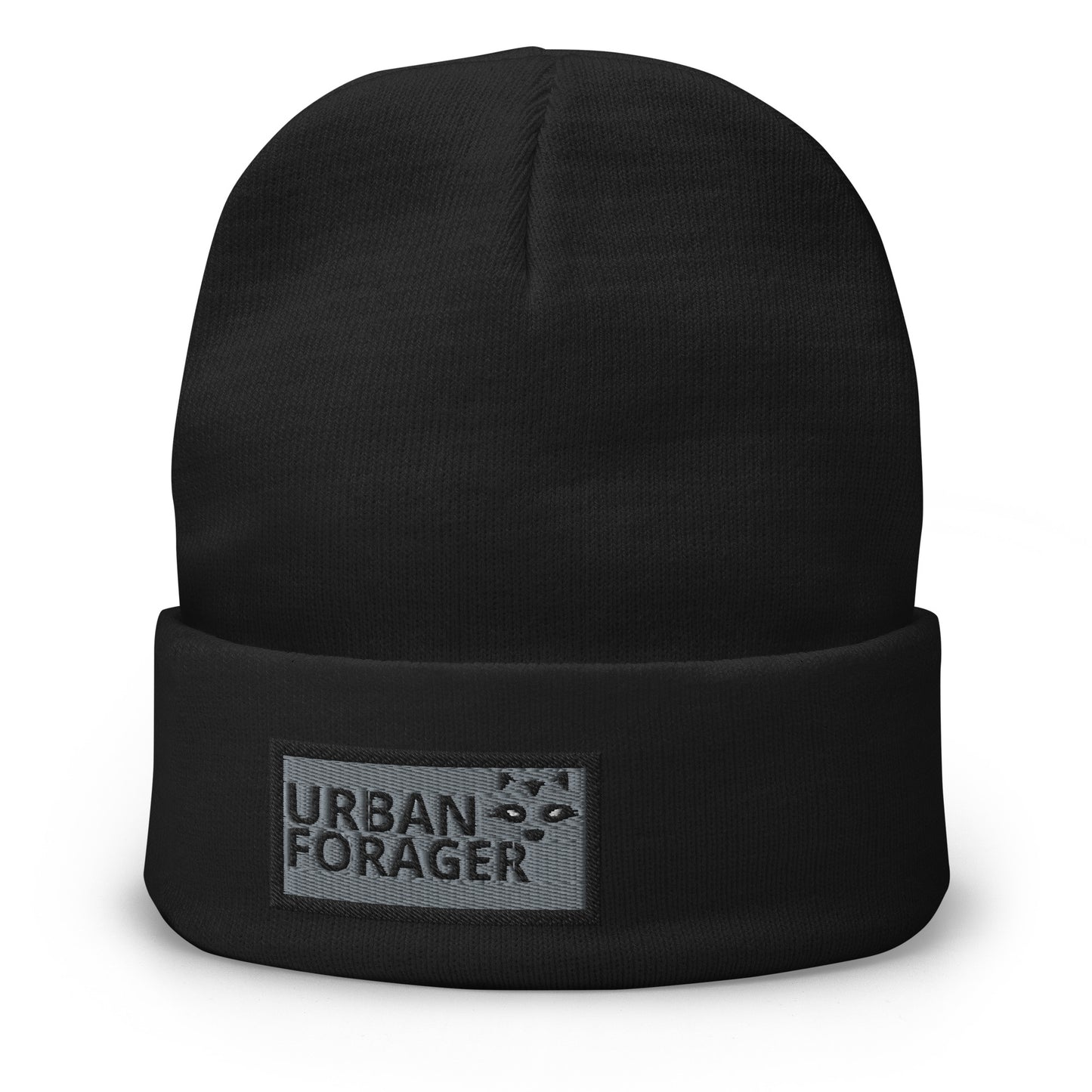 Headwear: "Urban Forager" Embroidered Beanie