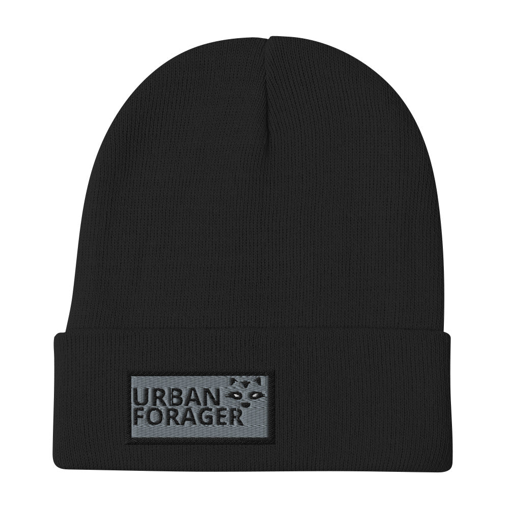 Headwear: "Urban Forager" Embroidered Beanie