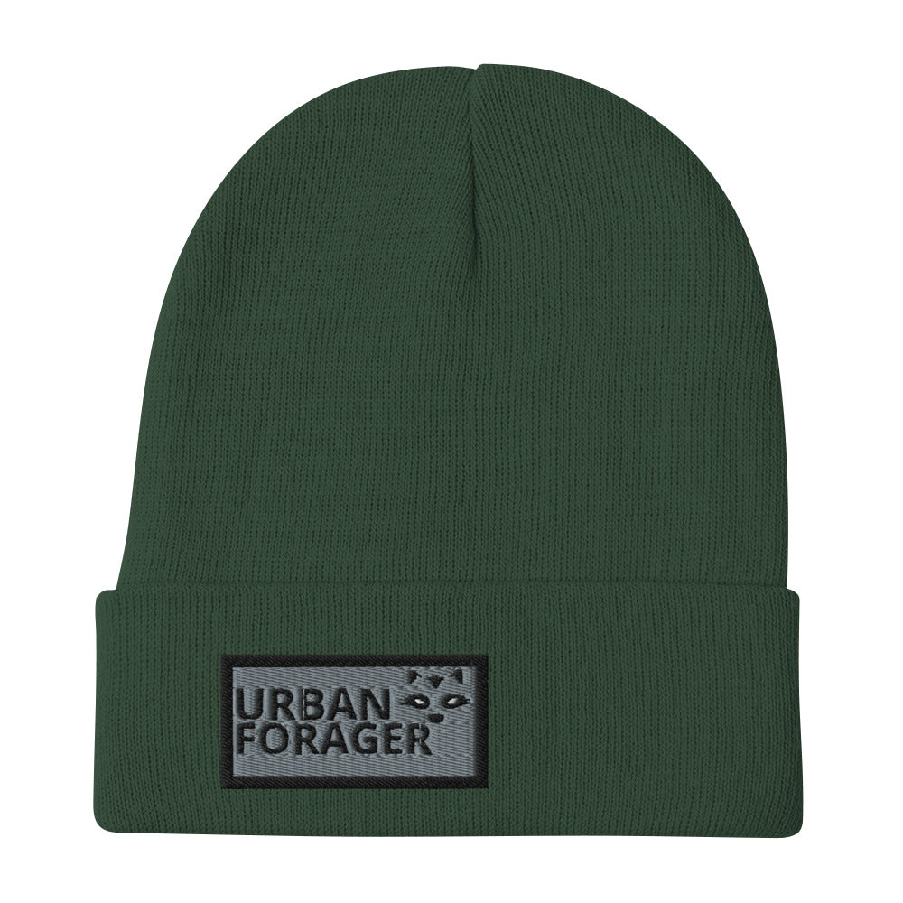 Headwear: "Urban Forager" Embroidered Beanie