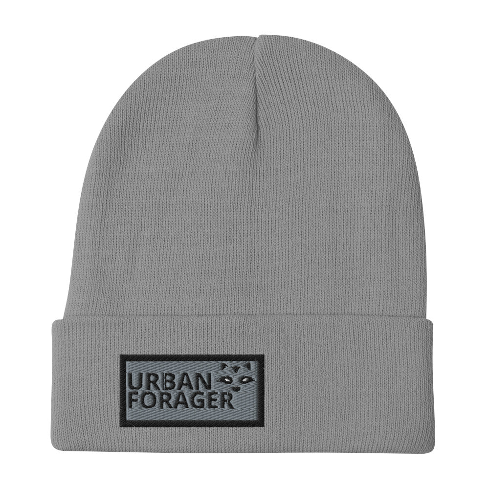 Headwear: "Urban Forager" Embroidered Beanie