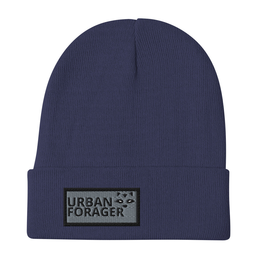 Headwear: "Urban Forager" Embroidered Beanie