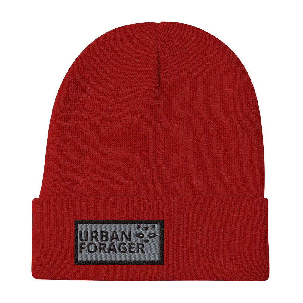 Headwear: "Urban Forager" Embroidered Beanie