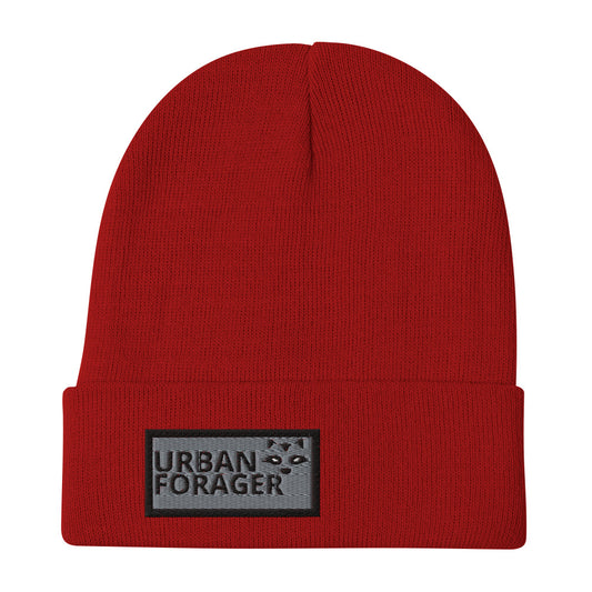 Headwear: "Urban Forager" Embroidered Beanie