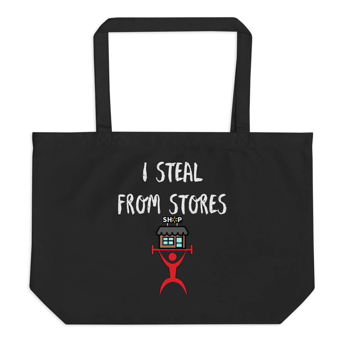 Packs: "Shoplifter" Organic Tote Bag