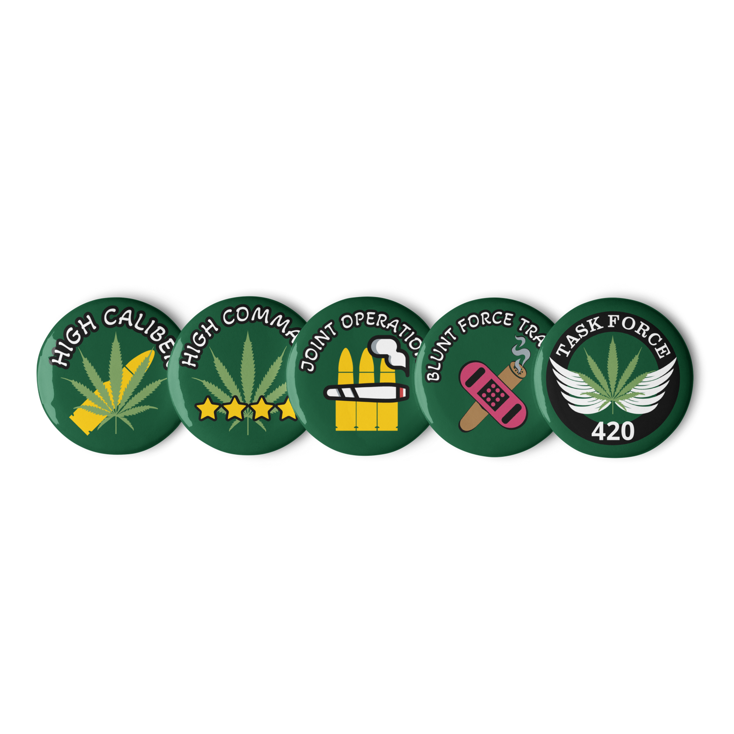 Creative Buttons: Cannabis Collection
