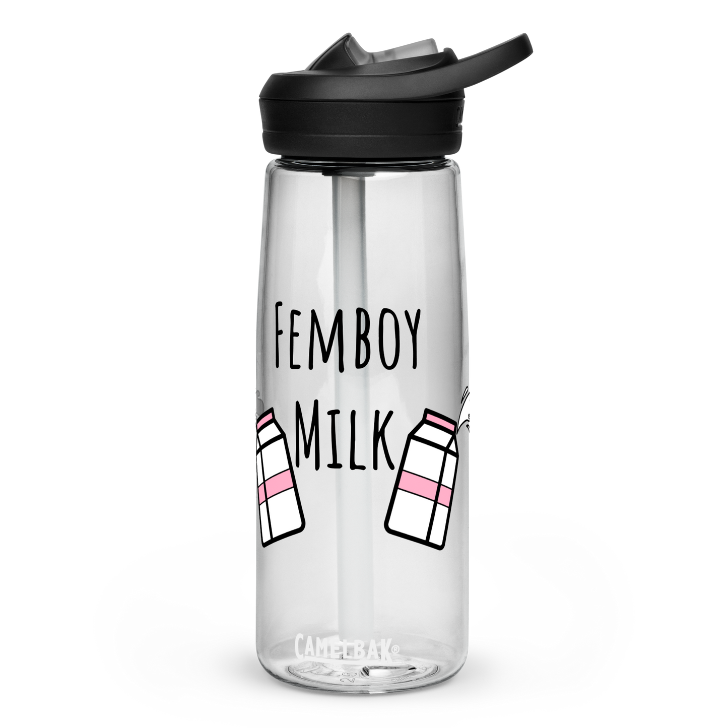 Drinkware: "Femboy Milk" Bottle