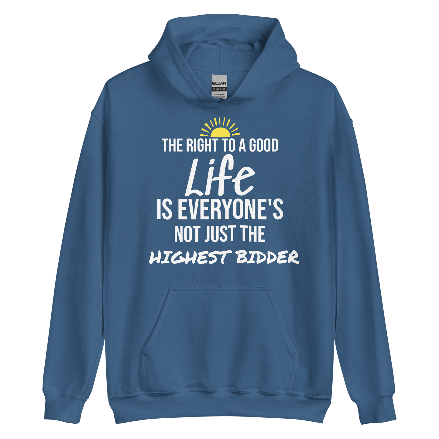 Labor Day Hoodie: Life Is Everyone's
