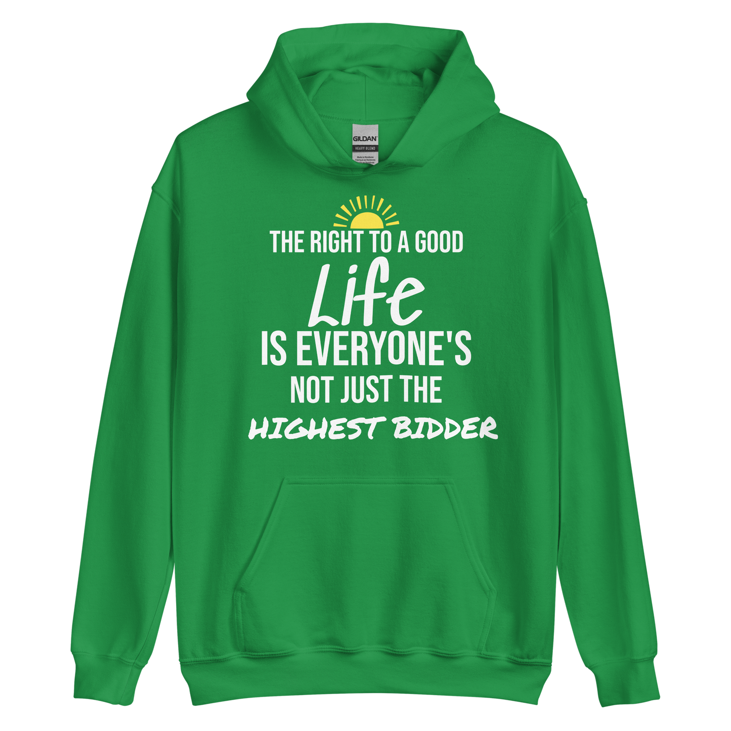 Labor Day Hoodie: Life Is Everyone's