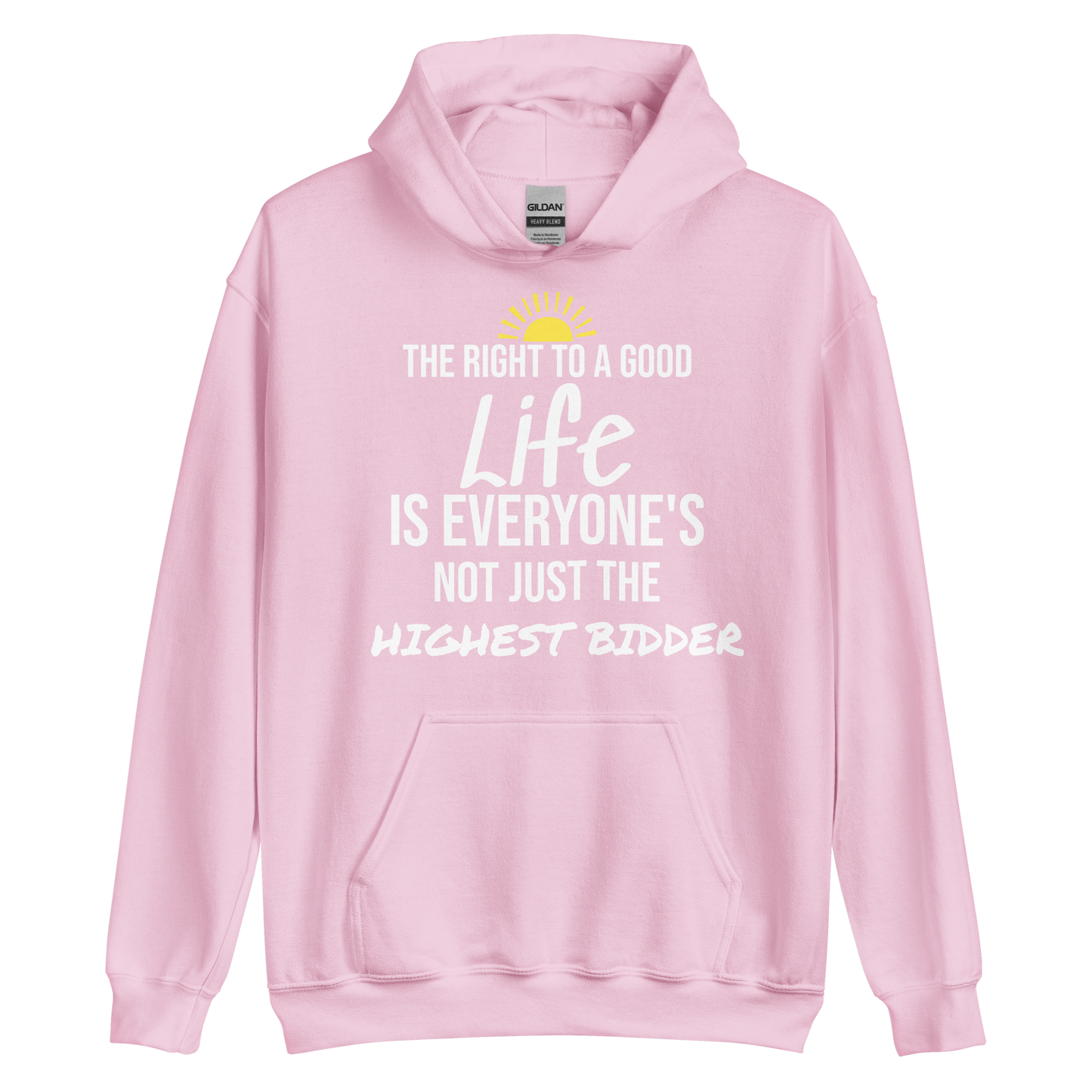 Labor Day Hoodie: Life Is Everyone's