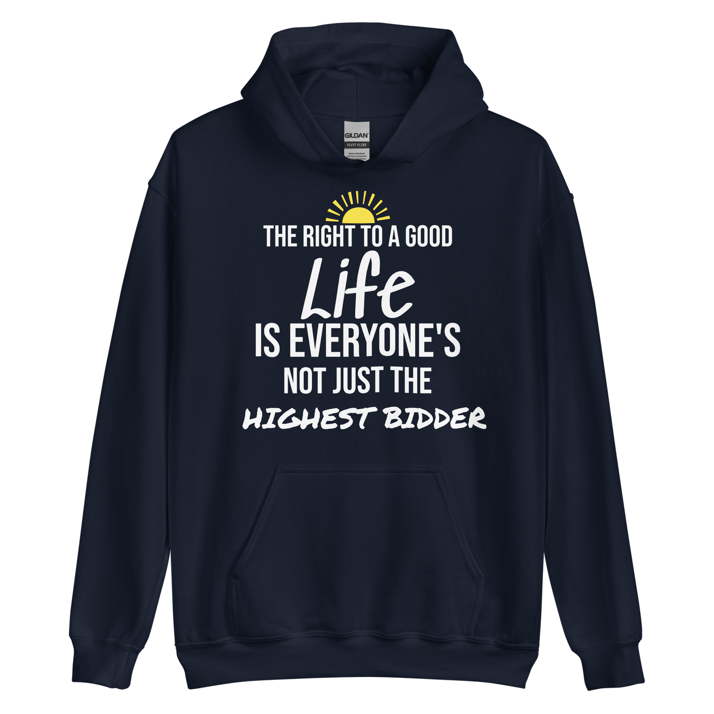 Labor Day Hoodie: Life Is Everyone's