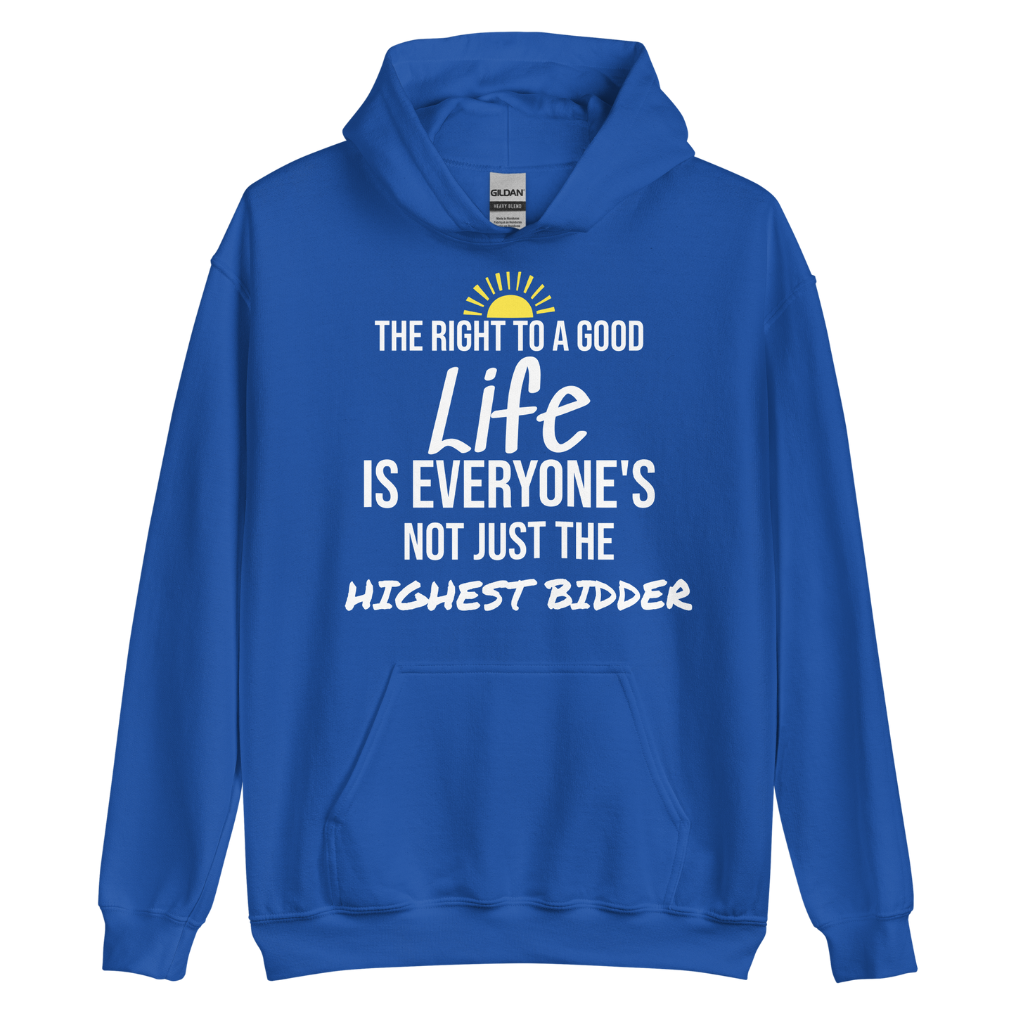 Labor Day Hoodie: Life Is Everyone's