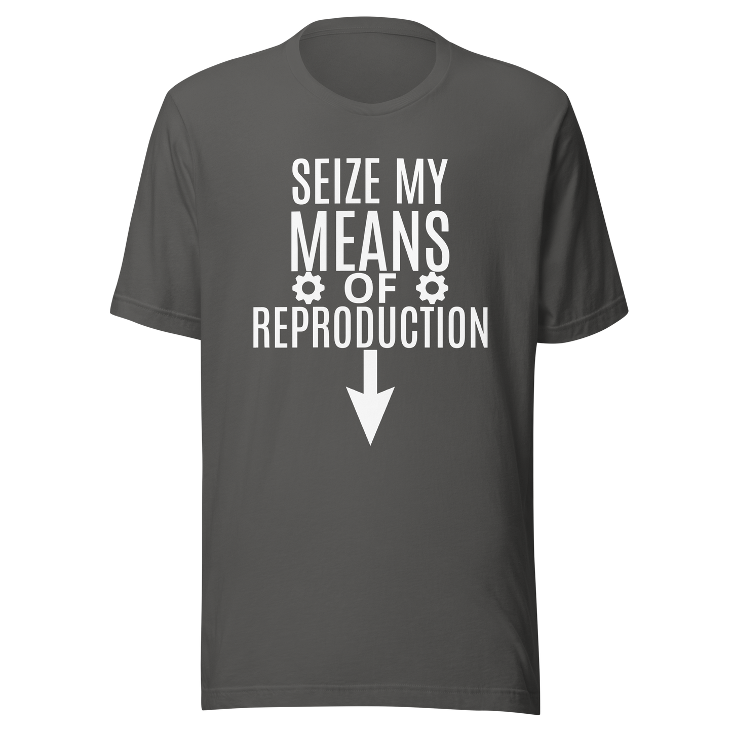 Unisex Short-Sleeve Top: Grab 'Em By The Means