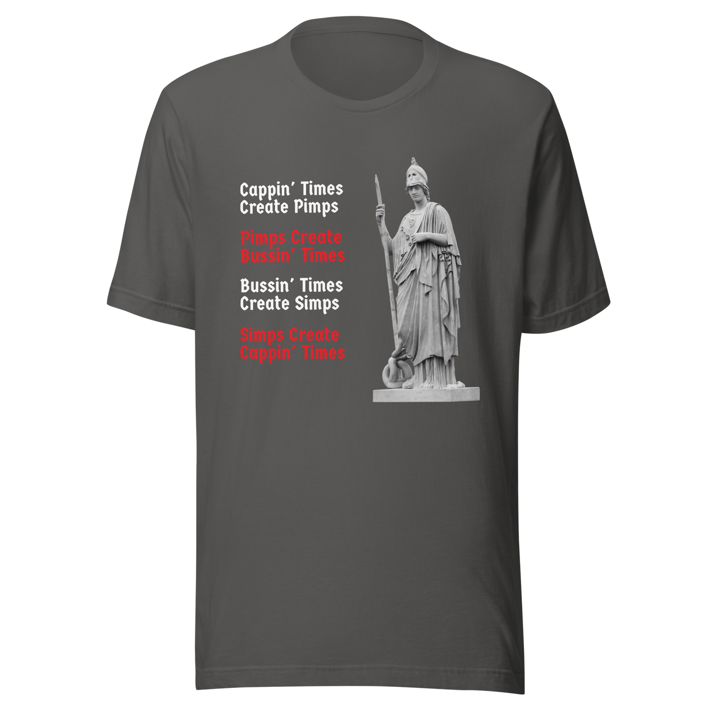 Unisex Short-Sleeve Top: No Cap