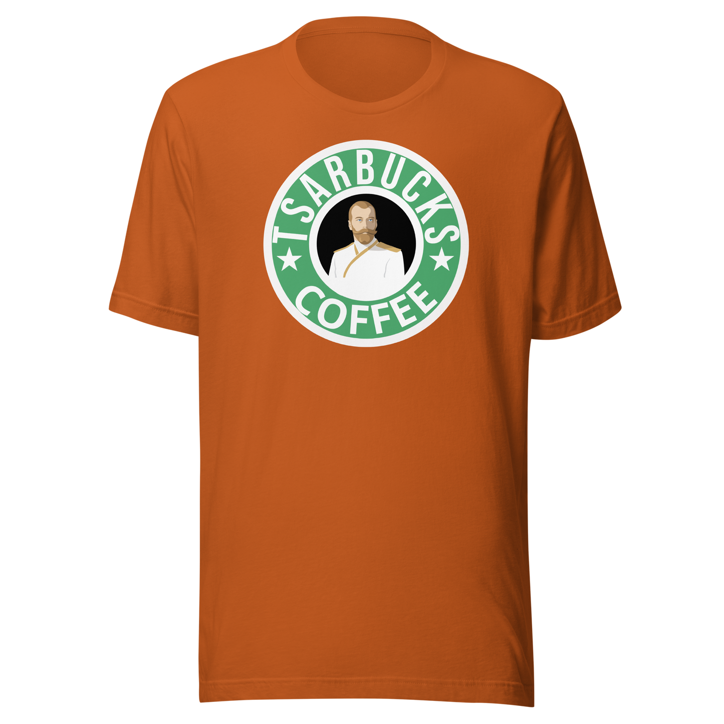 Unisex Short-Sleeve Top: Tsarbucks Coffee