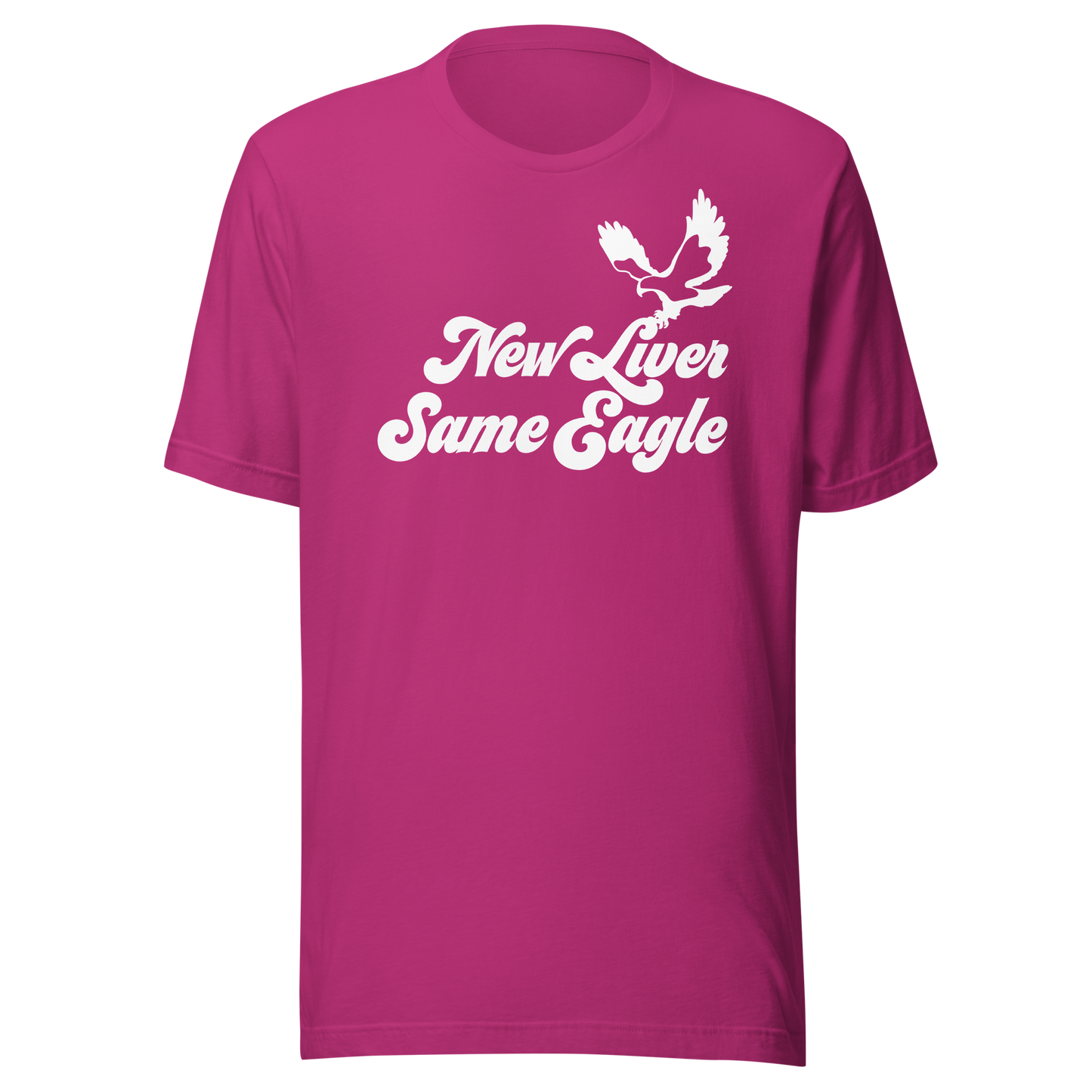 Unisex Short-Sleeve Top: New Liver, Same Eagle