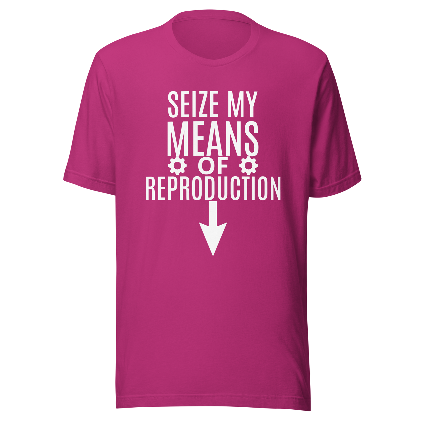Unisex Short-Sleeve Top: Grab 'Em By The Means