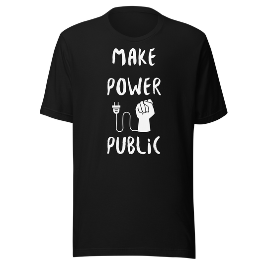 Unisex Short-Sleeve Top: Public Power