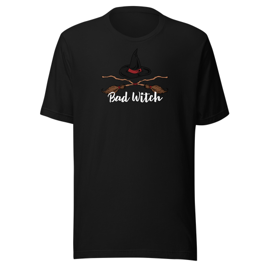 Unisex Short-Sleeve Top: Bad Witch