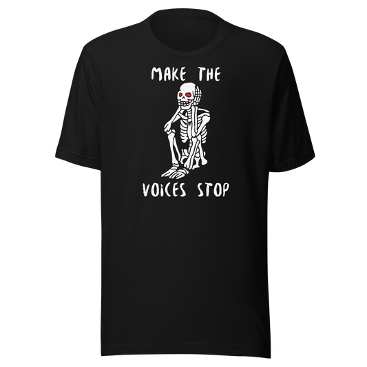 Unisex Short-Sleeve Top: Existential Skeleton