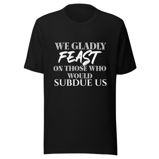 Unisex Short-Sleeve Top: Eat 'Em