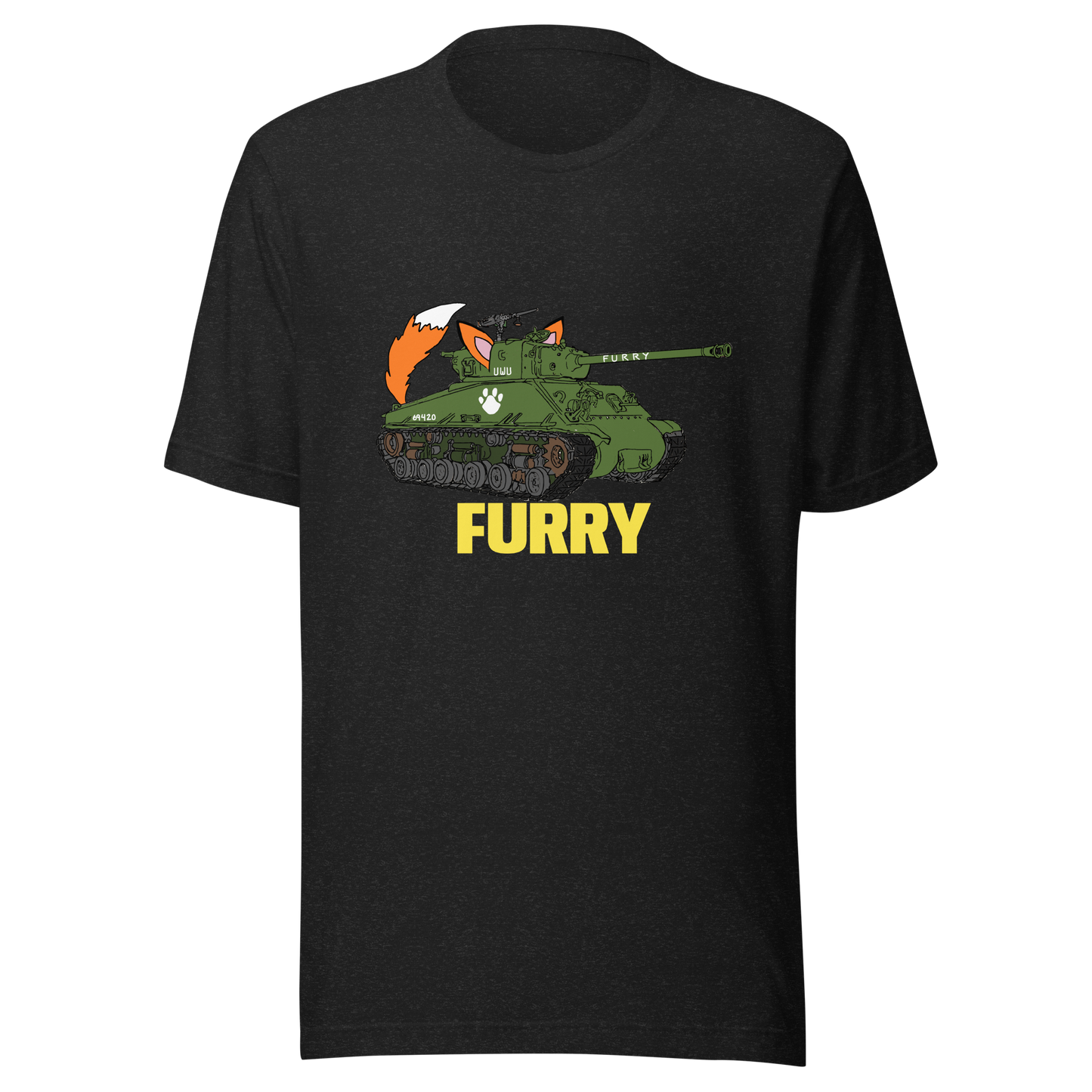 Unisex Short-Sleeve Top: Fur-ious