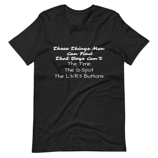 Unisex Short-Sleeve Top: Trifecta