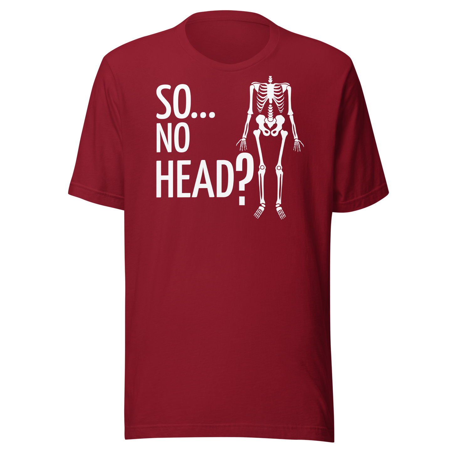 Unisex Short-Sleeve Top: Headless Whore's Man