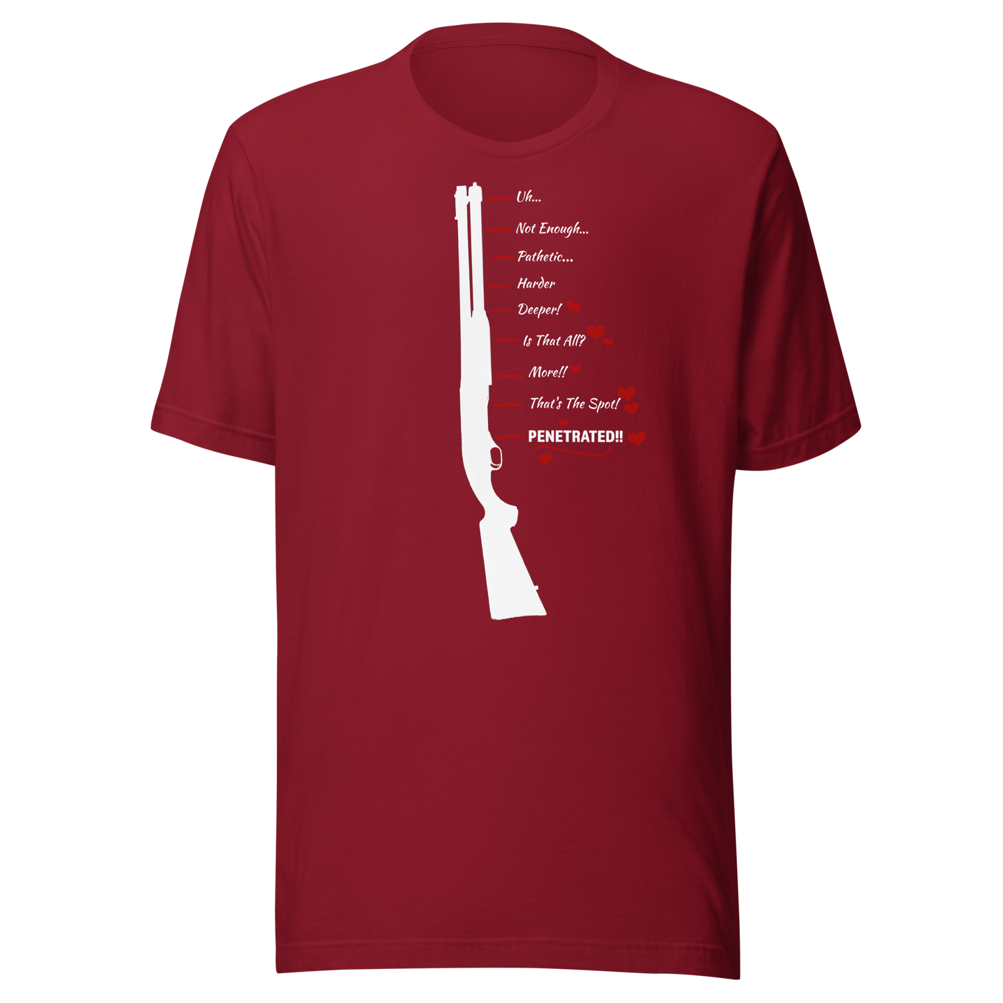 Unisex Short-Sleeve Top: Deepthroat