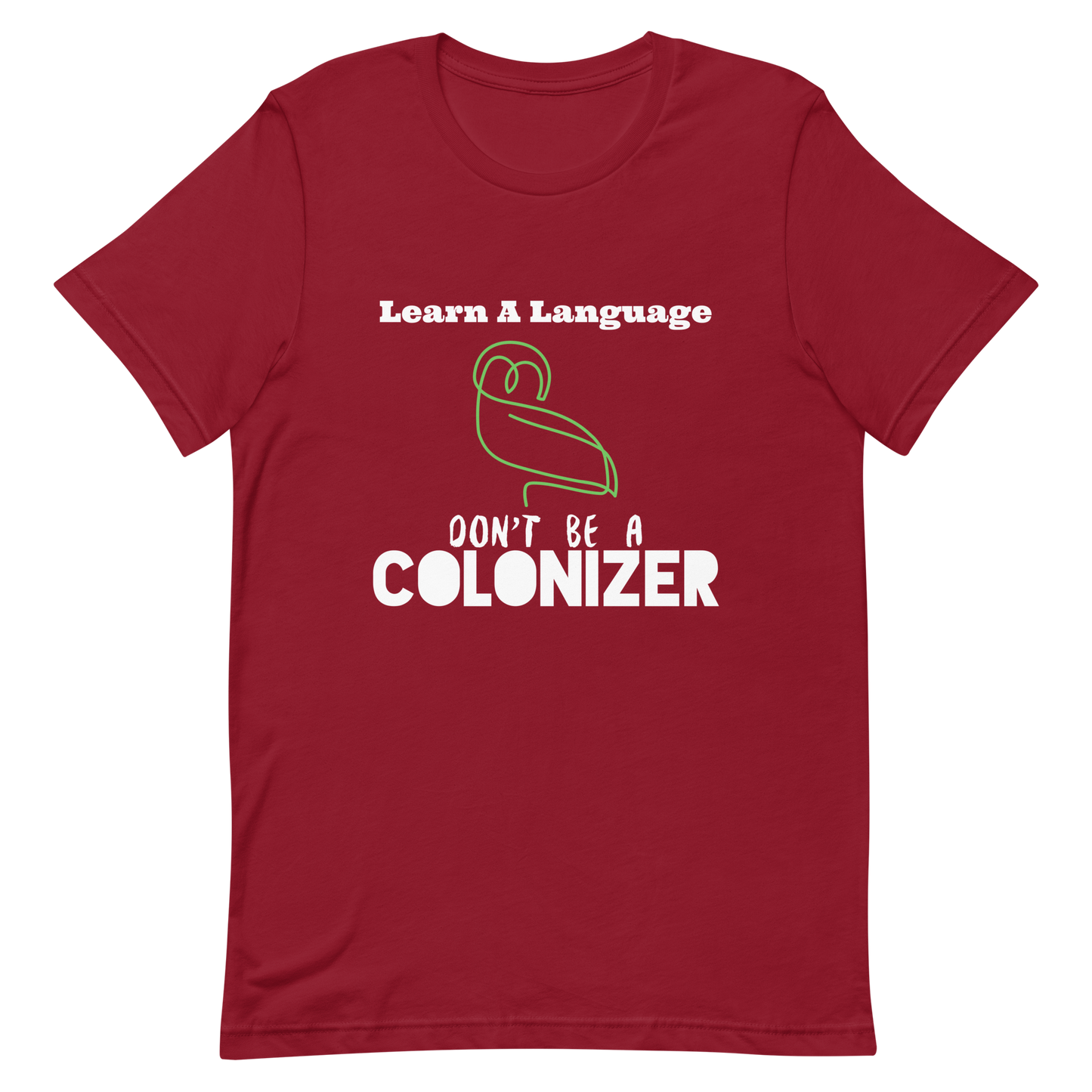 Unisex Short-Sleeve Top: Decolonization Is Growth