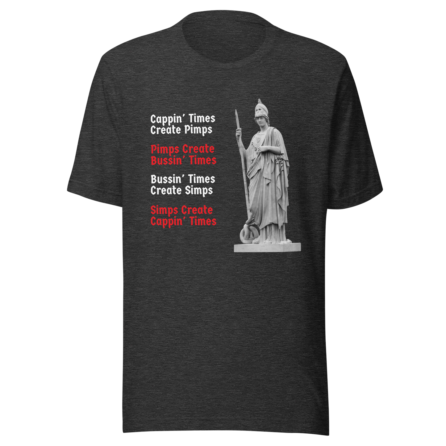 Unisex Short-Sleeve Top: No Cap