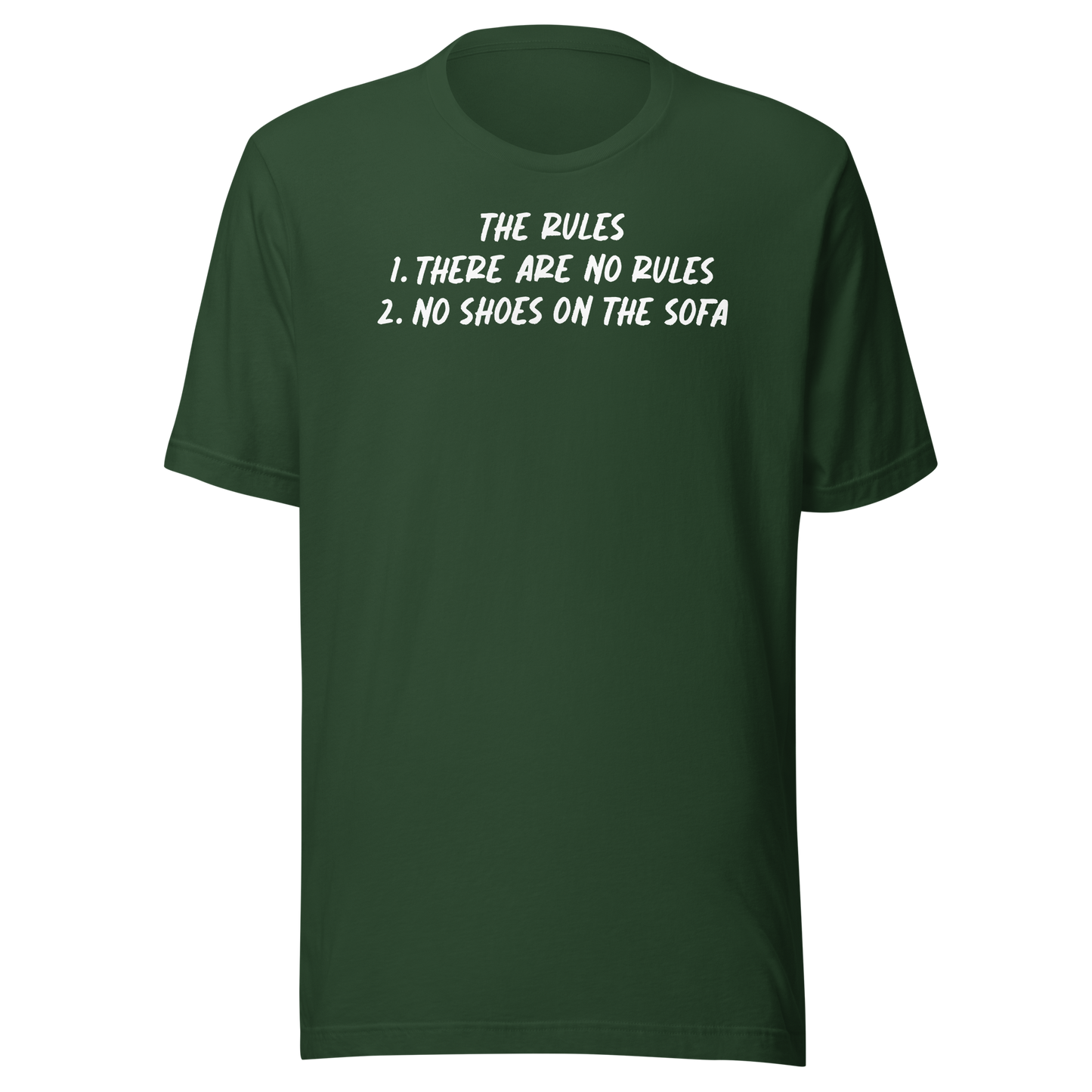 Unisex Short-Sleeve Top: Da Rulez