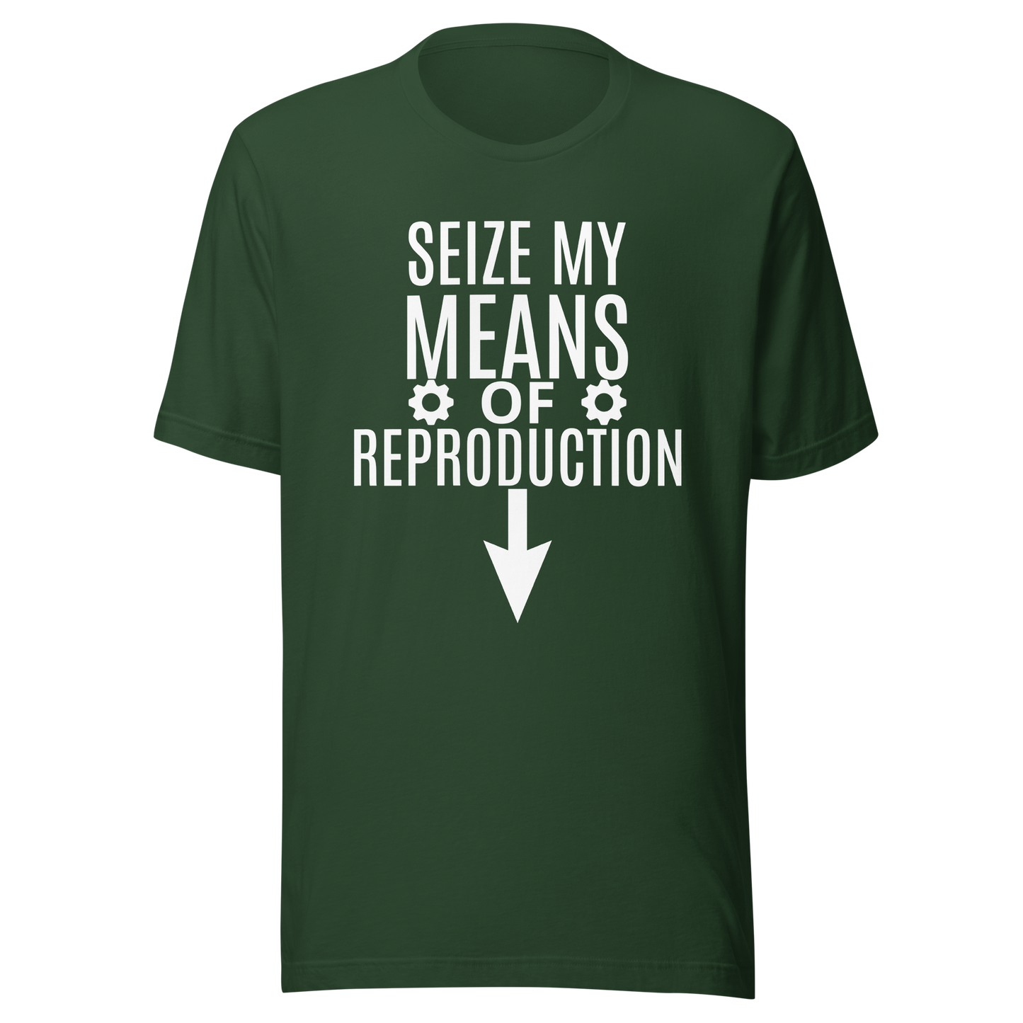 Unisex Short-Sleeve Top: Grab 'Em By The Means