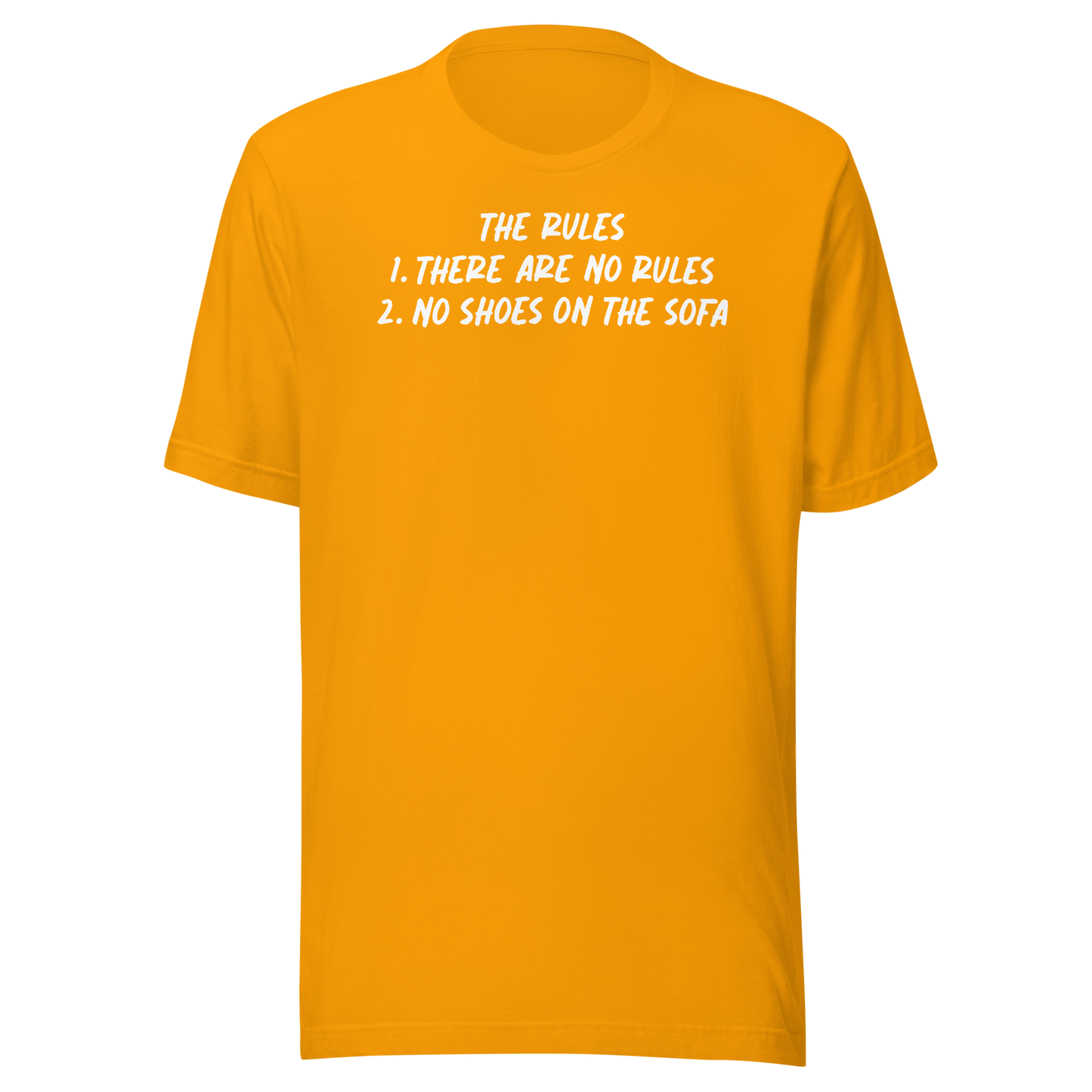 Unisex Short-Sleeve Top: Da Rulez