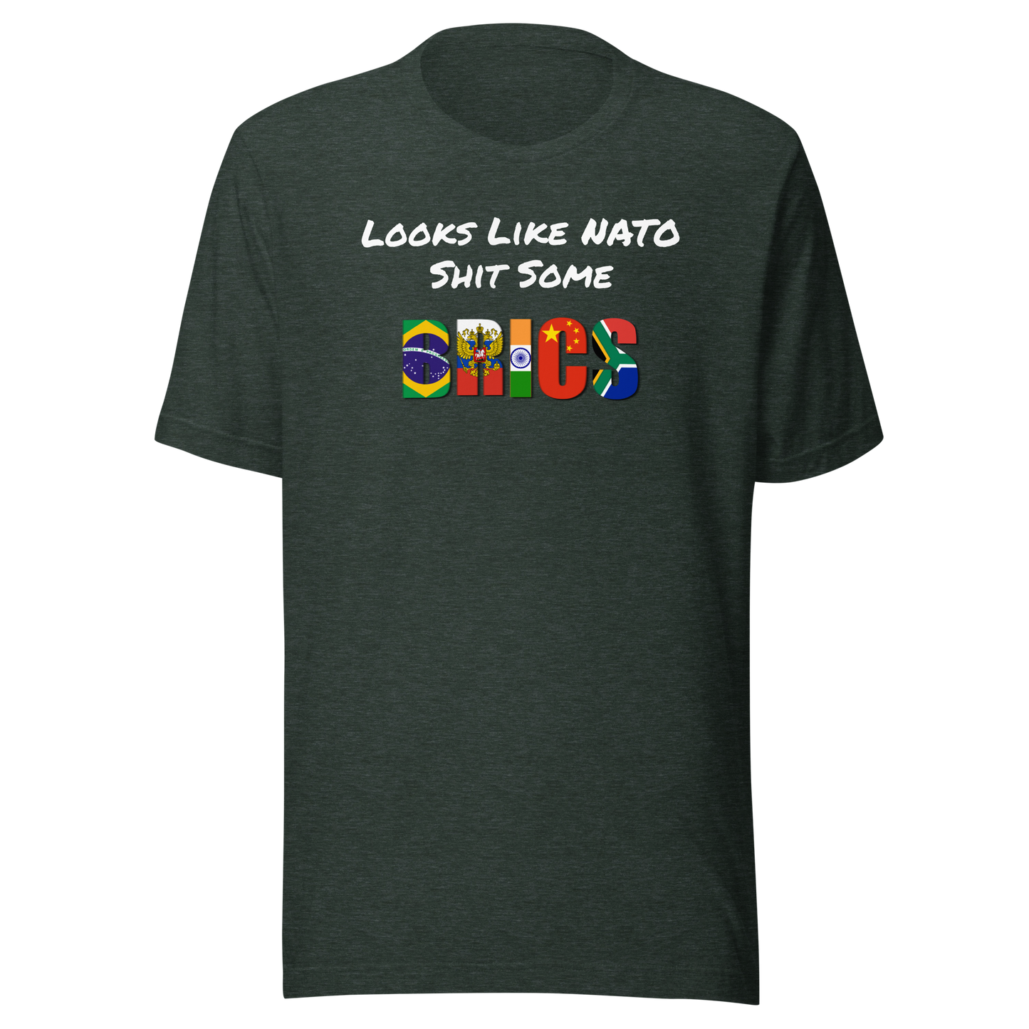 Unisex Short-Sleeve Top: Shitting BRICS