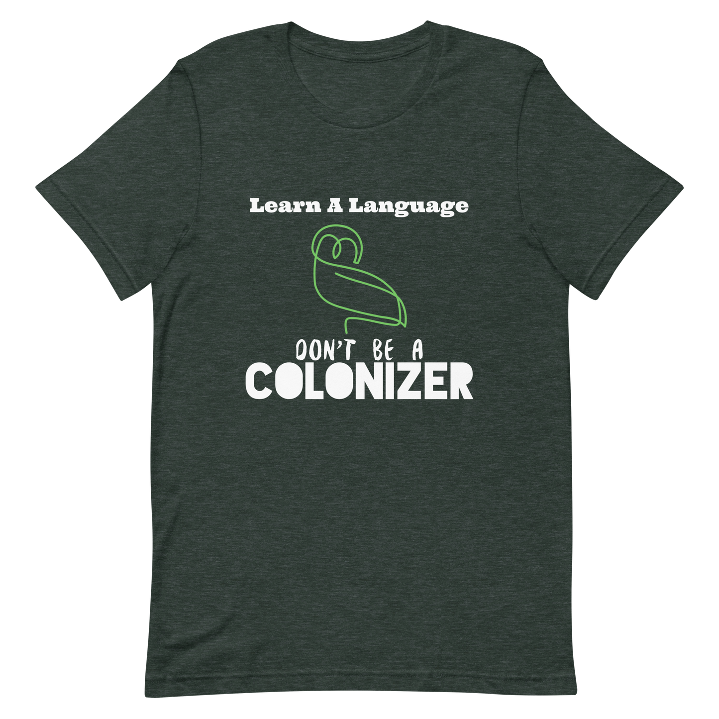Unisex Short-Sleeve Top: Decolonization Is Growth